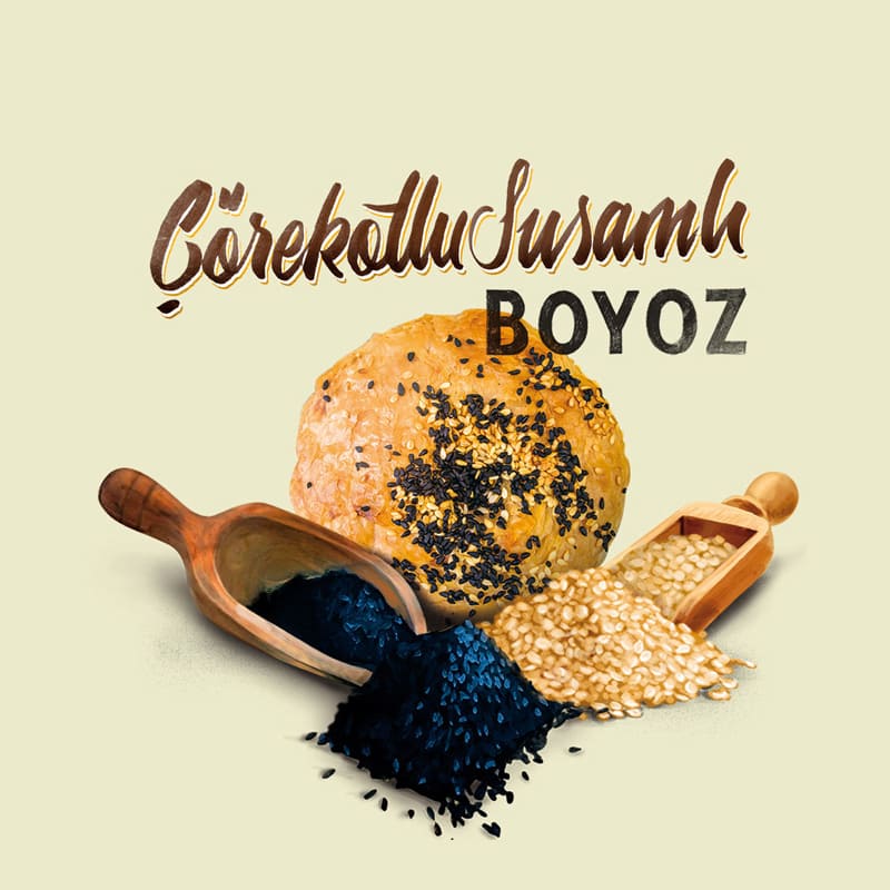 Çörek Otlu ve Susamlı Boyoz