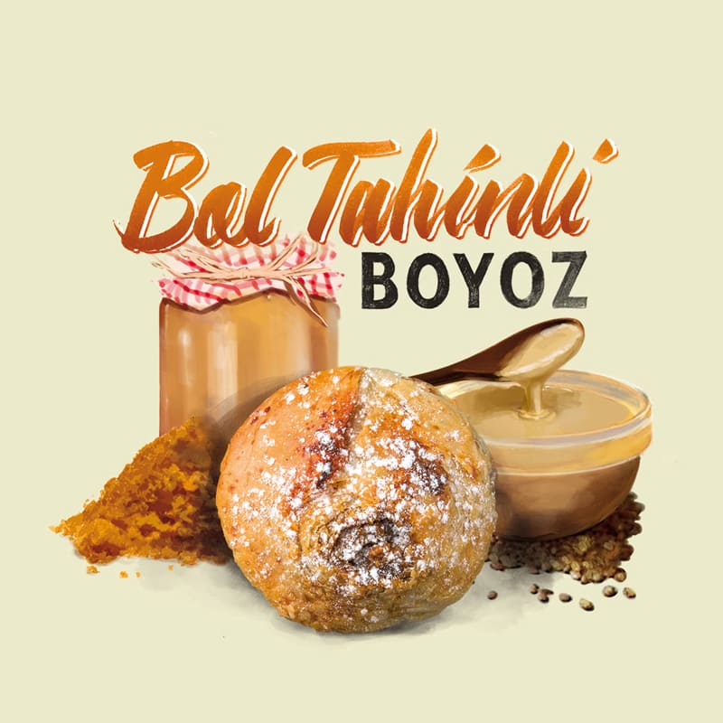 Bol Tahinli Tatlı Boyoz
